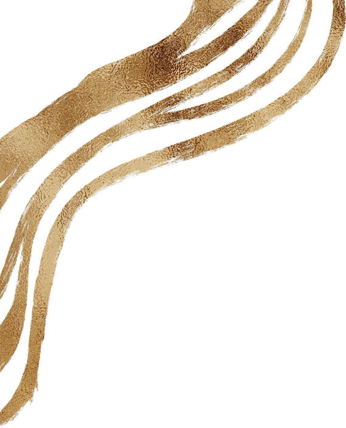 Golden Marbleized Decoration