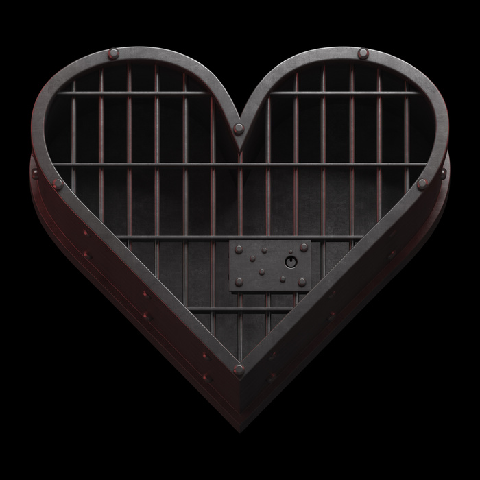 Jail cell heart.